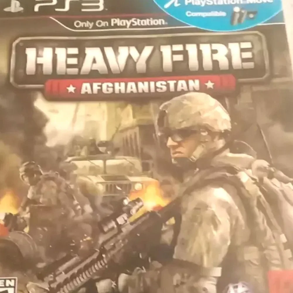 Heavy Fire: Afghanistan (Sony PS3, 2011) COMPLETE! GREAT CONDITION